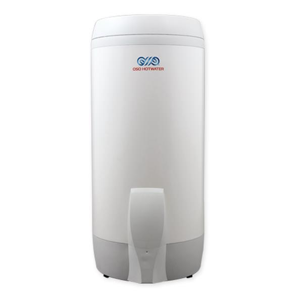 Oso electrische boiler inox 150L (4/23) 10JAAR WAARBORG KUIP- 3 kW 230V - Veiligheidsventiel 9 bar voorgemonteerd - Voorgemonteerde handmatige mengkraan - 1/2 